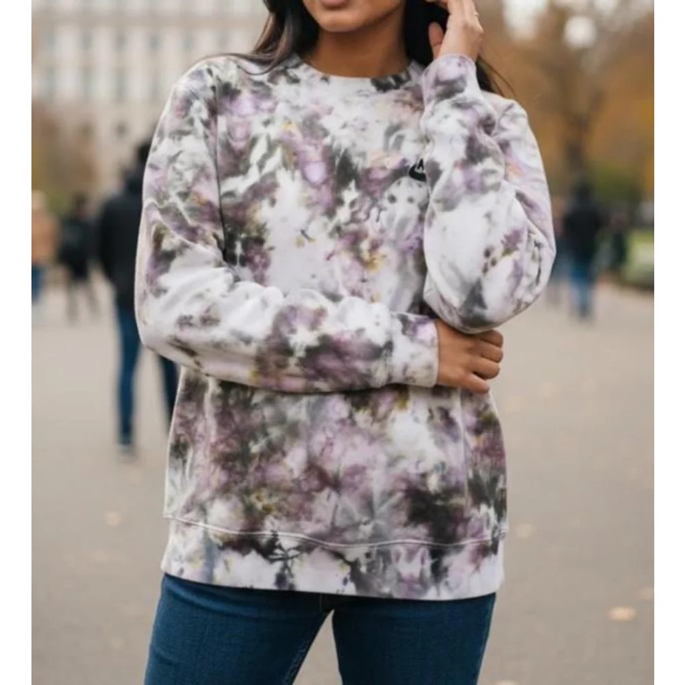 XSMALL NIKE Upcycled Sweatshirt, Thrifted One-of-a-Kind Reclaimed